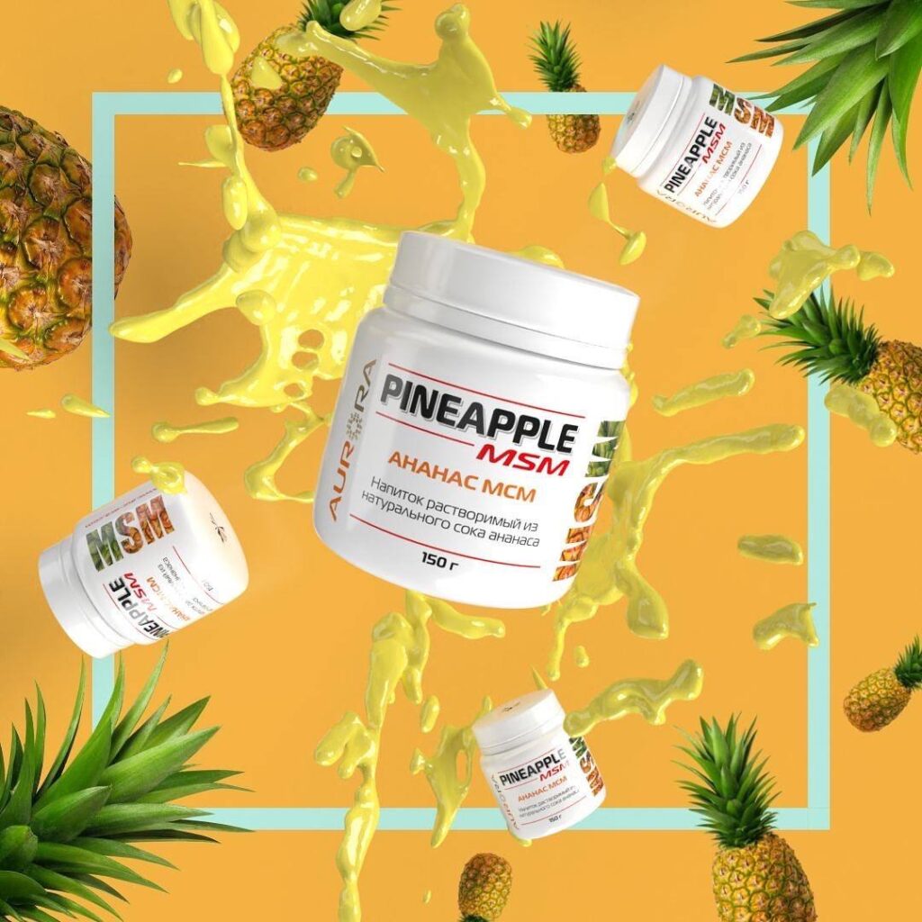 Сера в организме: роль, польза и продукт Pineapple MSM от AURORA